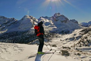 Ferienwohnung am Kronplatz im Winter 1